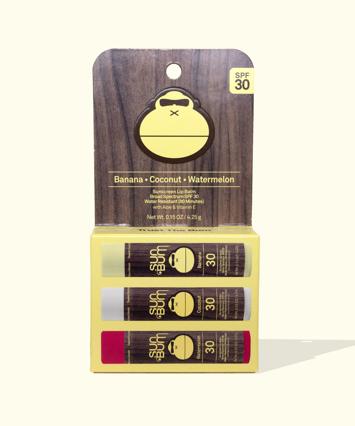 Original SPF 30 Sunscreen Lip Balm 3-Pack T5